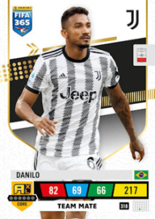 Danilo Juventus FC 2023 FIFA 365 Team Mate #318